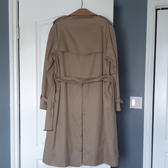 AUTHENTIC BURBERRY LONG HERITAGE TRENCH COAT WITH LINING ~ NEW - Picture 2 of 7